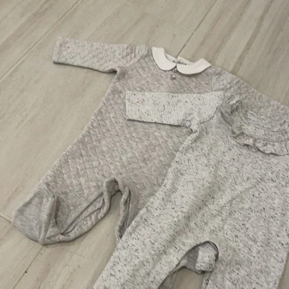 Grey Rompers - Picture 2 of 3